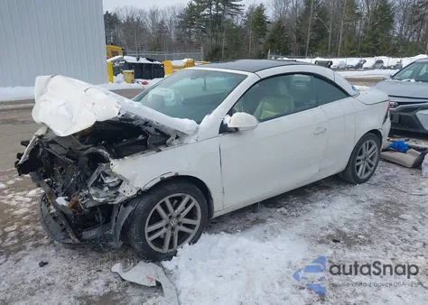 2008 Volkswagen Eos Lux из США, поврежденный, VIN WVWFA71F88V011989